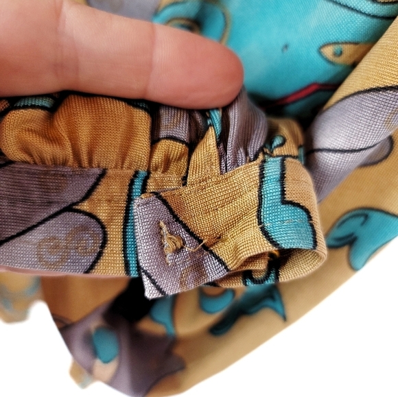 Nieves Lavi Silk Hamsa Blouse - Picture 7 of 10